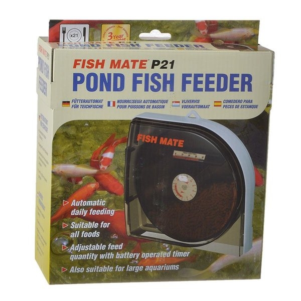 AniMateFishMate Automatic Pond Fish Feeder Food