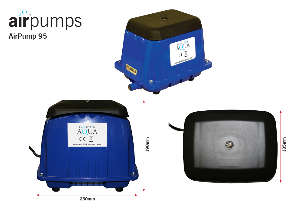 Evolution Aqua 95 Litre Air Pump Evolution Aqua