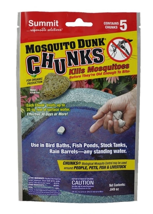 Summit Mosquito Dunk Chunks Pest Control