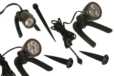 84031-033-034 LED Pond and Landscape Spotlights | LED