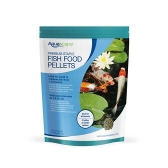 Aquascape Premium Staple Fish Food Medium Pellets - 2.2 lbs | Food