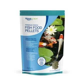 Aquascape Premium Staple Fish Food Large Pellets 4.4 lbs | Aquascape