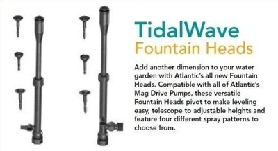 Founatin Heads For Mag Drive Pumps | Fountain Heads & Accessories