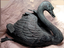 Swan Spitter from Animus Garden Art | Spitters