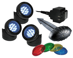 Alpine Luminosity 12-LED Bright White Light Set of 3 | Alpine