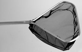 Loki Triangle Skimmer Net Black Micro-Mesh | Tools