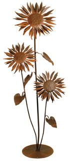 Garden Sculpture: Large Sunflower | Clearance Items