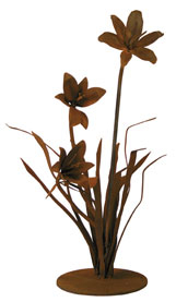 Garden Sculpture: Small Lily | Clearance Items