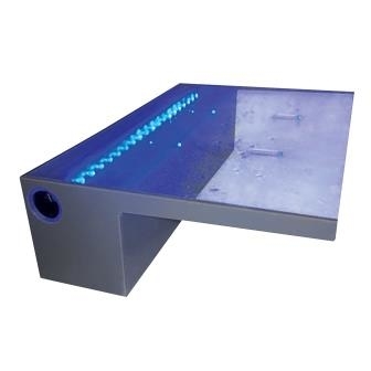 Lighted LED Spillway - 12 Inch | Waterfalls