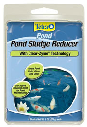 Tetra Pond Sludge Reducer Blocks 4 Pack | Sludge Removers