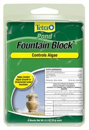 Tetra Pond Fountain Anti-Algae Block 6 Pack | Fountain