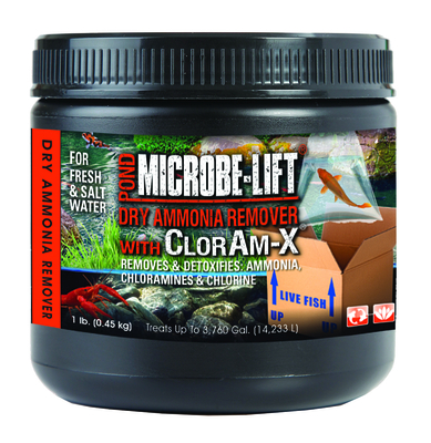 Microbe-Lift Dry Ammonia Remover/Cloram-x | Ammonia Treatment