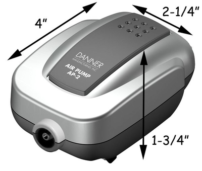 SUPREME HYDRO 2 WATT AIR PUMP | Aeration