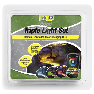TetraPond - Triple Light Set with Remote-Control | Halogen