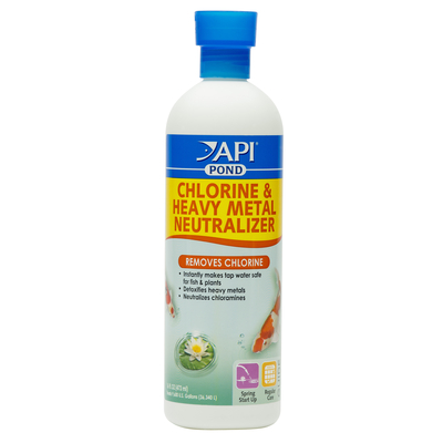 Pond Care Chlorine and Heavy Metal Neutralizer | API ~ Pond Care