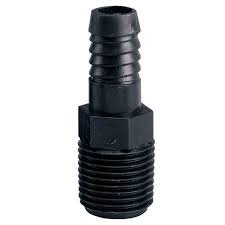 Adapter: 3/8 to 1/2 MPT x BARB | Fittings/Adapters