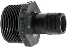 Adapter: 1-1/4 inch MPT x BARB | Fittings/Adapters
