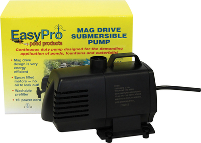 EP1050 1050 GPH Submersible Mag Drive with Volcano Waterbell and Double Volcano | Pond