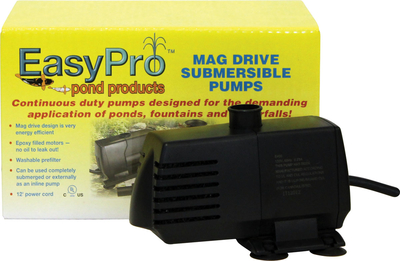 EP400 400 GPH Submersible Mag Drive Pump With Nozzles | Pond