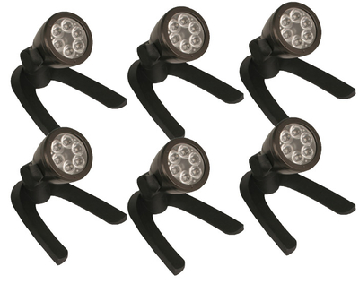 Garden and Pond LED 6-Watt Spotlight 6-Pack | LED