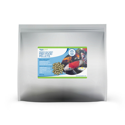 Premium Cold Water Fish Food Pellets - 11 lbs / 5 kg | Food