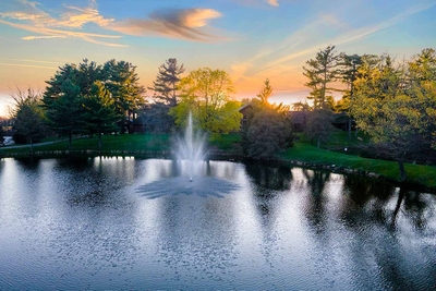 The Amherst Fountain 3/4  hp | Scott Aerator