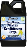 Image Clear Pond Water Conditioning and Prep
