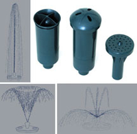 Image Tranquility Serene Pack of Fountain Heads