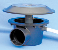 Image Aerating Sump Bottom Drain 4 Inch