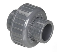 Image PVC Union Couplings SLIP X SLIP