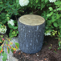 Image Faux Oak Stump Cover