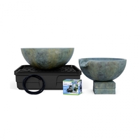 Image Spillway Bowl and Basin Landscape Fountain Kit