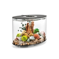 Image LOOP 15 Aquarium with MCR Light - 4 gallon Black 86473