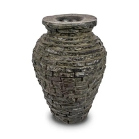 Image Stacked Slate Urn 58014 MINI 13 INCH